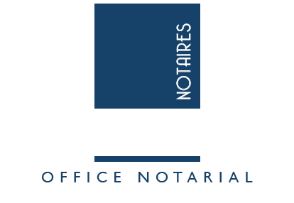 logo notaires 1804 elbeuf seine blanc